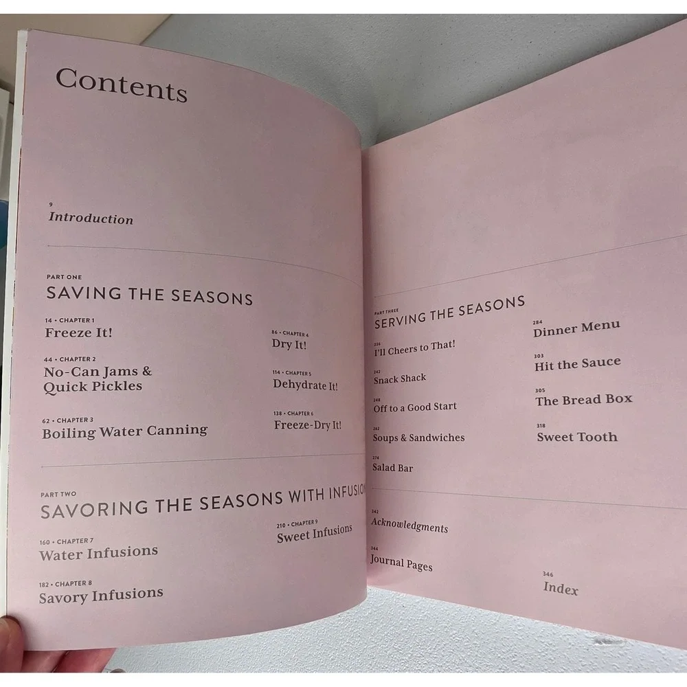 Holly Capelle Preserving the Seasons Cookbook Canning Guide Homestead  Gardening